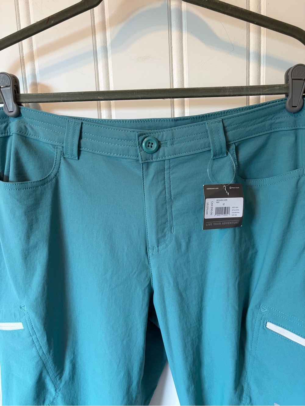 NWT Eddie Bauer Women's First Ascent Guide Pro Capris 12 - Picture 7 of 11
